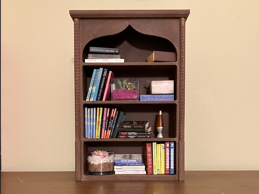 Dollhouse Bookshelf for Mini Brands