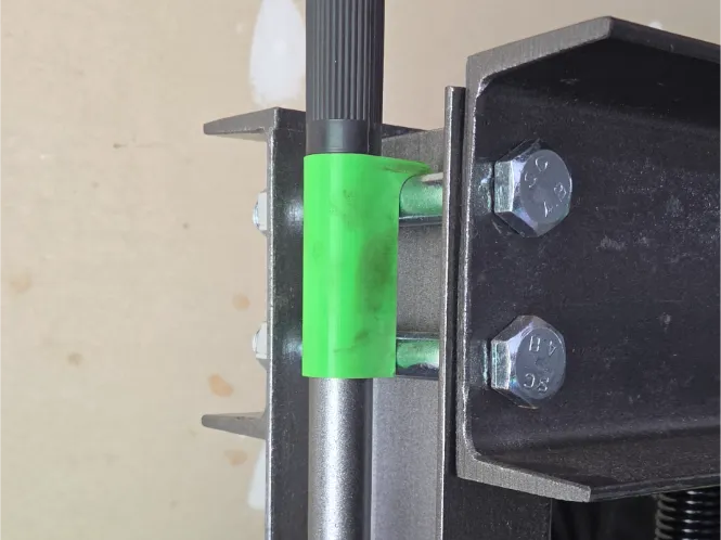 Harbor Freight Shop Press Handle holder
