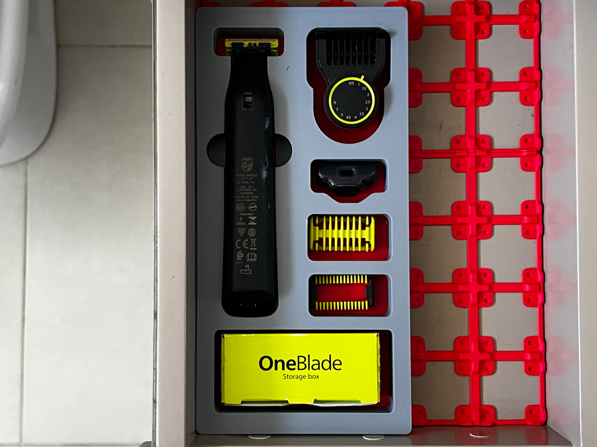 Gridfinity Philips OneBlade Pro