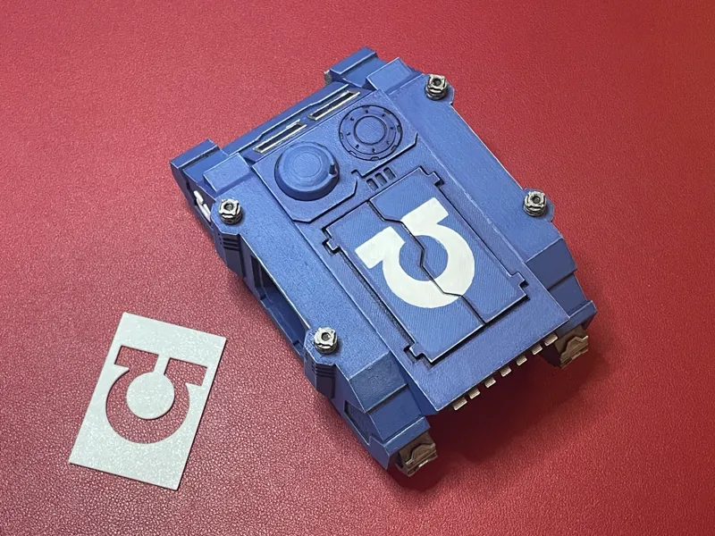 WH40K Tabletop Vehicle Painting Stencil UM