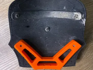 base para cucarda casco de bombero Front Holder