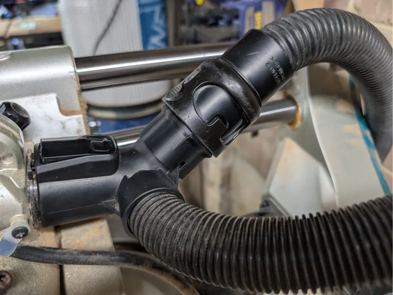 Makita Shop Vac to Miter Saw Adapter