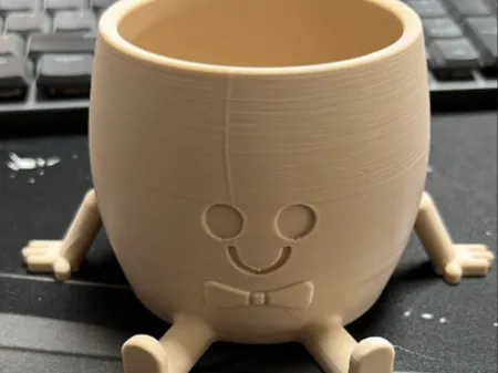 Highly Customisable - Happy Pot with Bowtie
