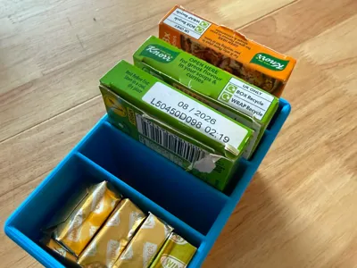Knorr Stock Cubes Organiser