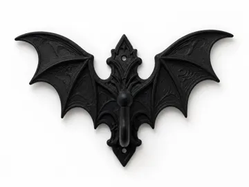 Letrero o emblema decorativo: Gothic Bat Wall Hook — vista de referencia 3