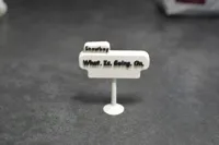 AMS - "What. Is. Going. On." sign