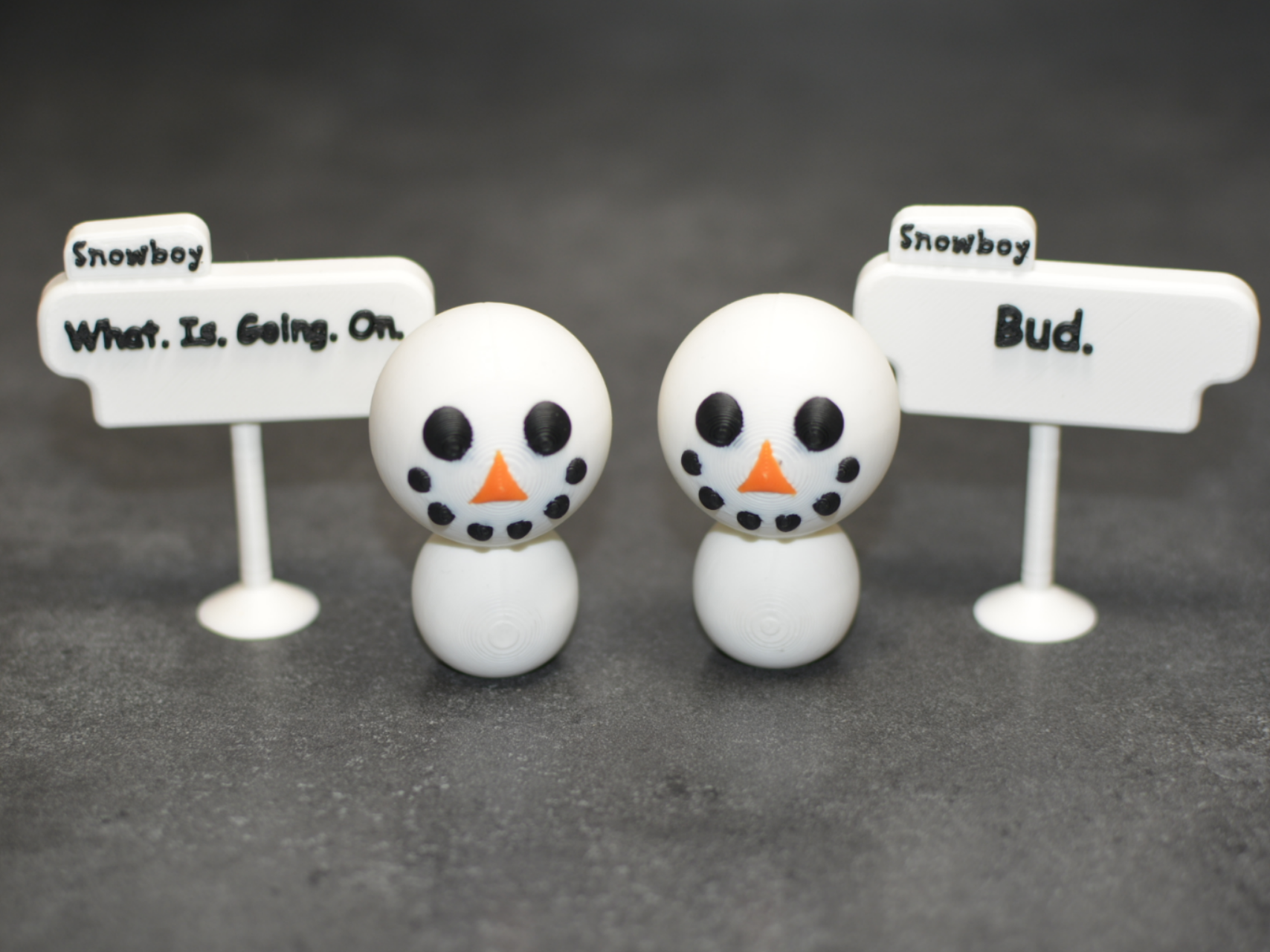 Disproportionate Snowboy from Animal Crossing