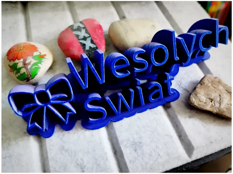 "Wesolych Świąt" (Happy Easter) 