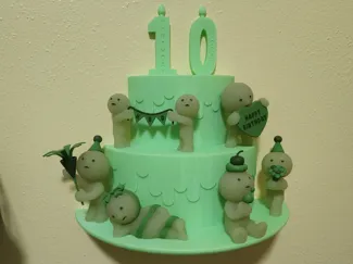 Smiski Birthday Shelf