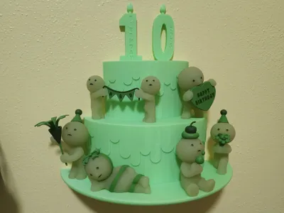 Smiski Birthday Shelf