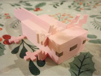 Axolotl #001 (Laying)
