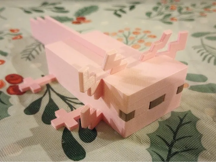 Axolotl #001 (Laying)