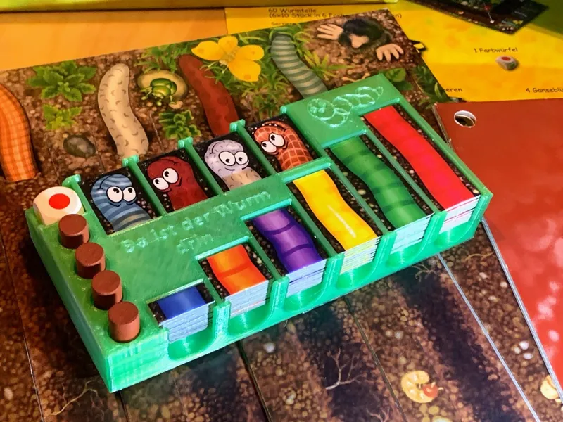 Storage Box für Da ist der Wurm drin