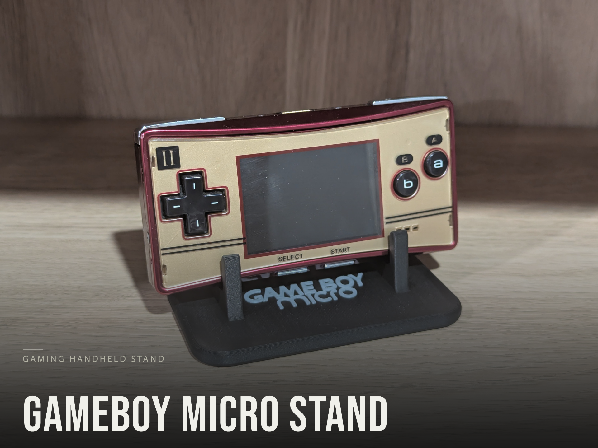 Gaming Handheld Stand - GameBoy Micro