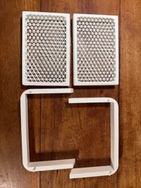 A1/P1/X1 filter holder in 2 pieces