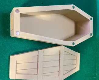 "Pine Wood Box" Coffin Box
