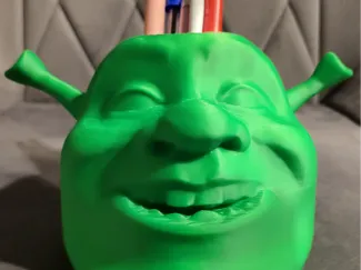 Shrek Head - Pot, Organiser, Pen Holder or Planter