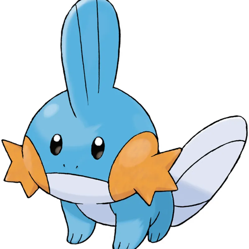 Mudkip Keychain/ Wall Art