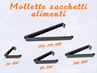 Mollette chiudi sacchetti