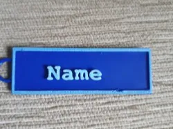 Customizable name keyring no AMS