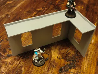 Simple Flatpack Wargaming 40K Tournament Terrain 