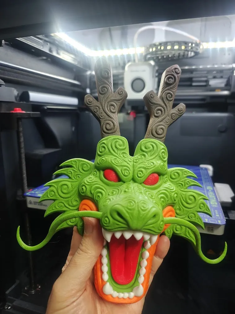 Shenron Wall Art - Dragon Ball Fan Art - Free 3D Print Model - MakerWorld