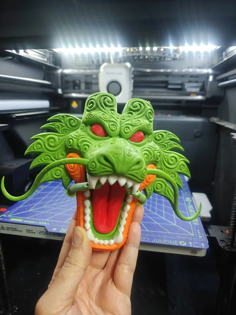 Shenron Wall Art - Dragon Ball Fan Art - Free 3D Print Model - MakerWorld