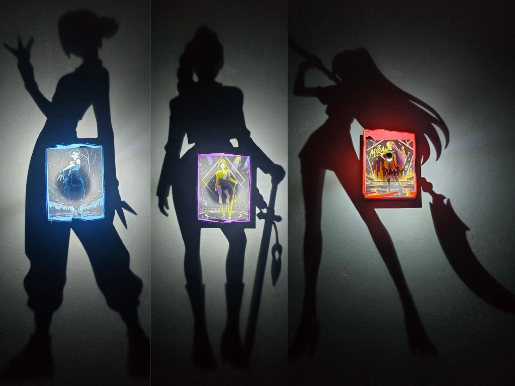 KPop Demon Hunters - lampara de sombras