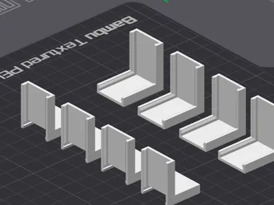 Modular Cable Guides - Inside and outside corners