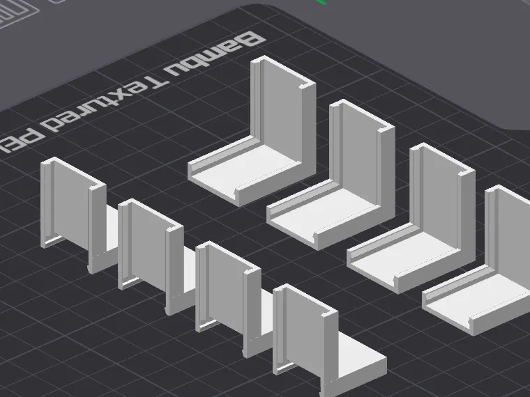 Modular Cable Guides - Inside and outside corners