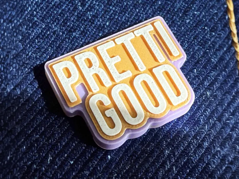 "Pretti Good" Magnetic Pin