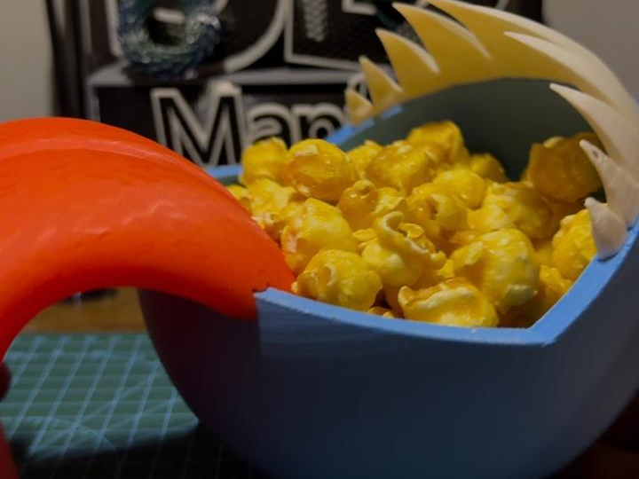 Digital Circus Bubble Popcorn bucket NO AMS