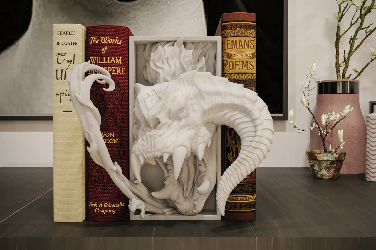 Balrog Book Nook and Wall mount view 2