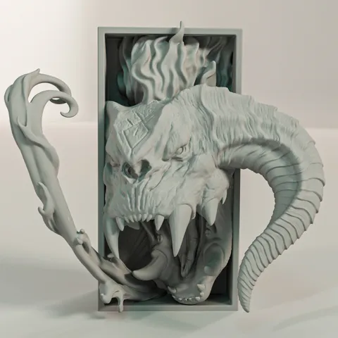 Balrog Book Nook and Wall mount view 3