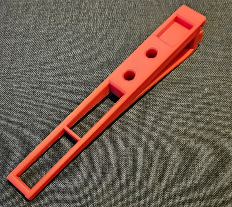 Hutschienen Werkzeughalter, DIN rail tool holder