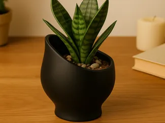 Blumentopf/Vase im Modernen 1950er Design