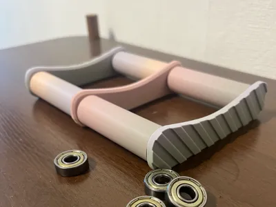 modular spool holder with 608 bearings