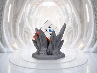 Rubik's Cube Stand | Xeno-Relic Hive