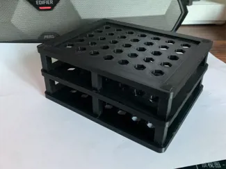 双层散热移动硬盘支架