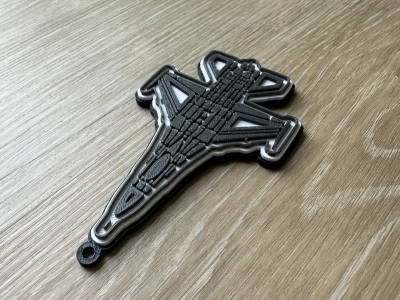 F-16 Fighting Falcon Keychain