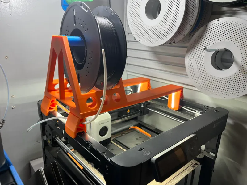 Bambu Riser with Bridge for mounting spool holder 