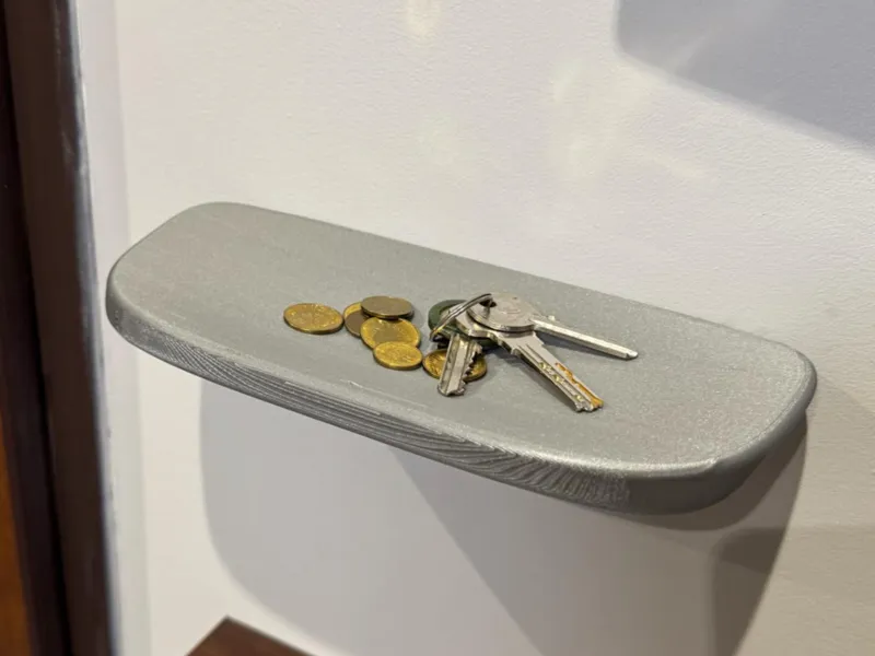 Wall mounted entryway dish - empty your pockets!