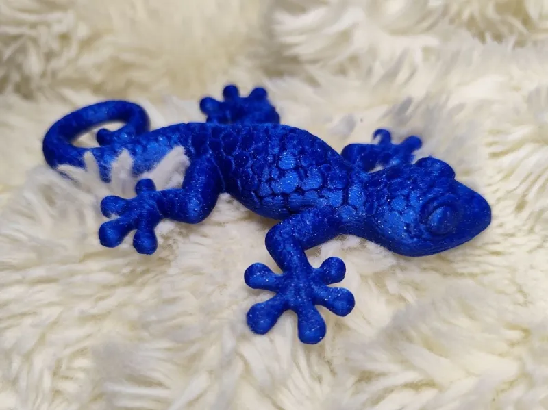 Gecko in Steinoptik