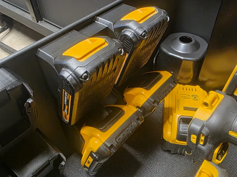 DeWalt 20V Battery Rack