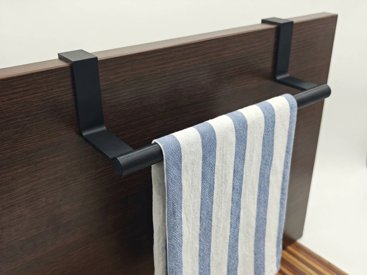 20mm Over Door Towel Bar for Cabinets - 1