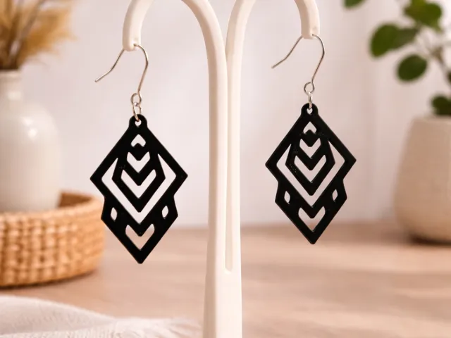 Geometry Drop Earrings