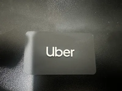 Uber Logo Style Business Card 