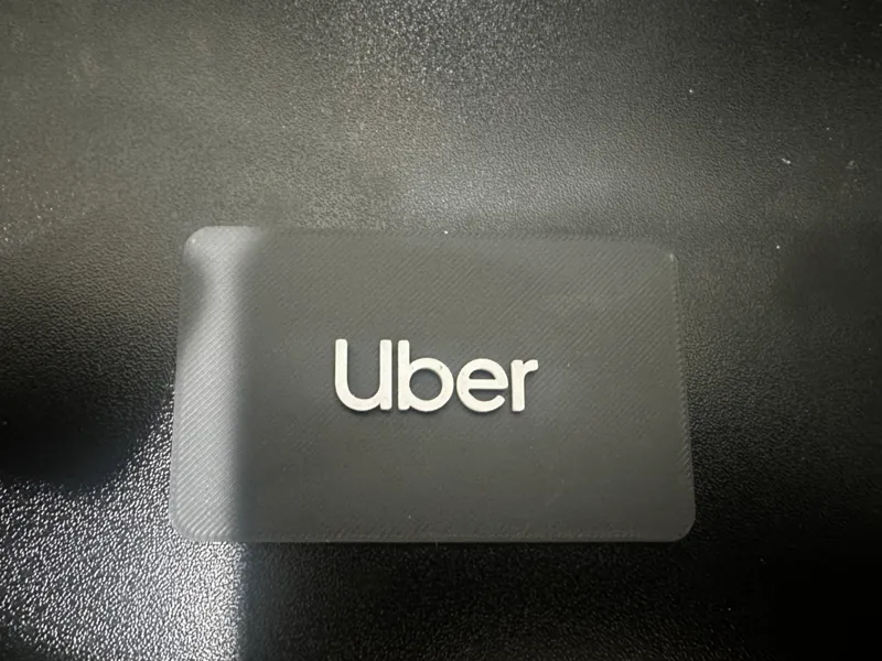 Logo De uber Estilo tarjeta De Presentacion 