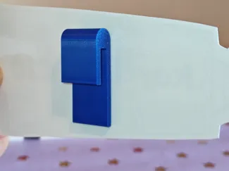 Folding Crate Sign Hanger/Clip