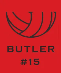 Volleyball Logo Inverse